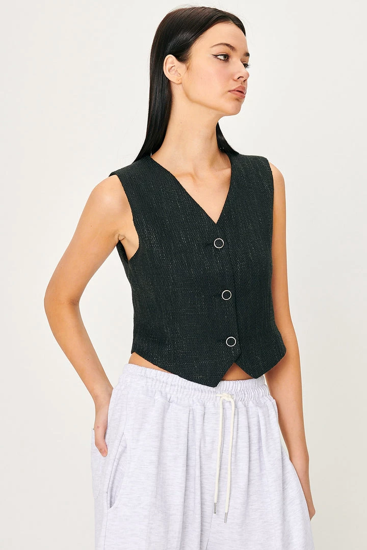 STORETS Savannah Tweed Suit Vest