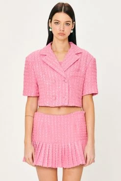 STORETS Emily Tweed Cropped Jacket WHAT'S NEW