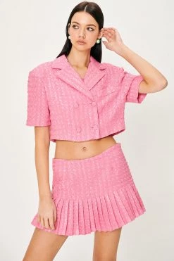 STORETS Emily Tweed Cropped Jacket WHAT'S NEW