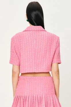 STORETS Emily Tweed Cropped Jacket WHAT'S NEW