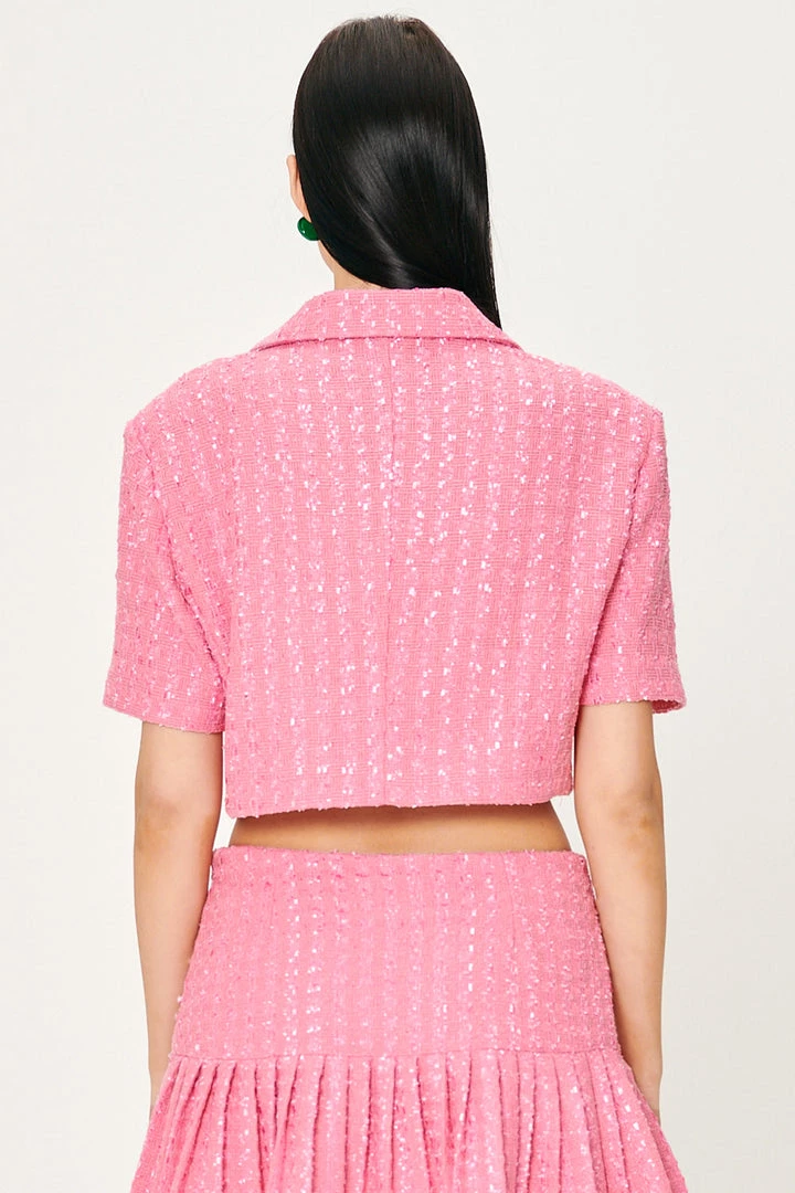 STORETS Emily Tweed Cropped Jacket WHAT'S NEW