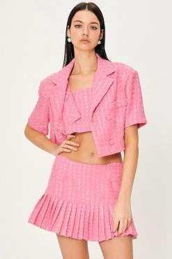 STORETS Emily Tweed Cropped Jacket WHAT'S NEW