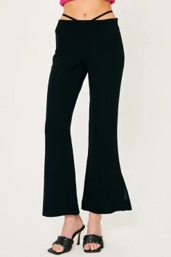 STORETS CLOTHING Shelby Bootcut Strap Pants