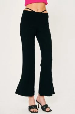 STORETS CLOTHING Shelby Bootcut Strap Pants