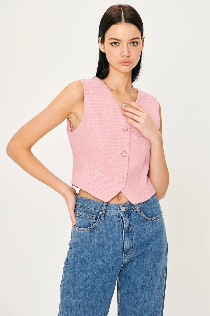 STORETS Savannah Tweed Suit Vest