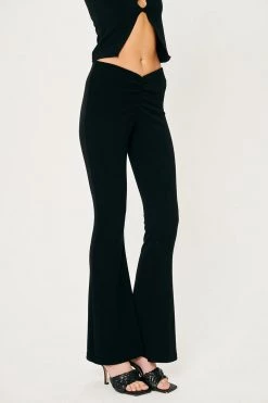 STORETS Madelyn Ruched Bootcut Pants WHAT'S NEW