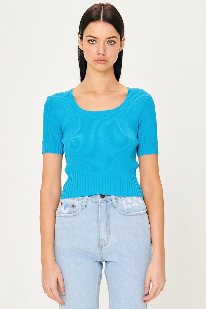 STORETS CLOTHING Millie Round Neck Knitted Top