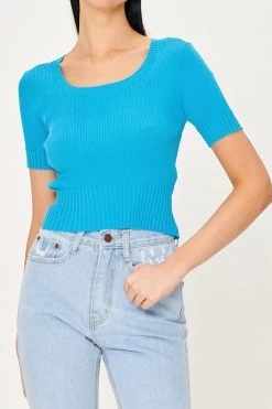 STORETS CLOTHING Millie Round Neck Knitted Top