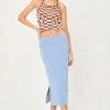 STORETS Monet Knitted Midi Skirt