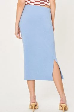 STORETS Monet Knitted Midi Skirt