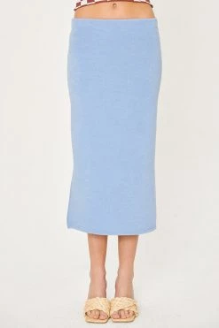 STORETS Monet Knitted Midi Skirt