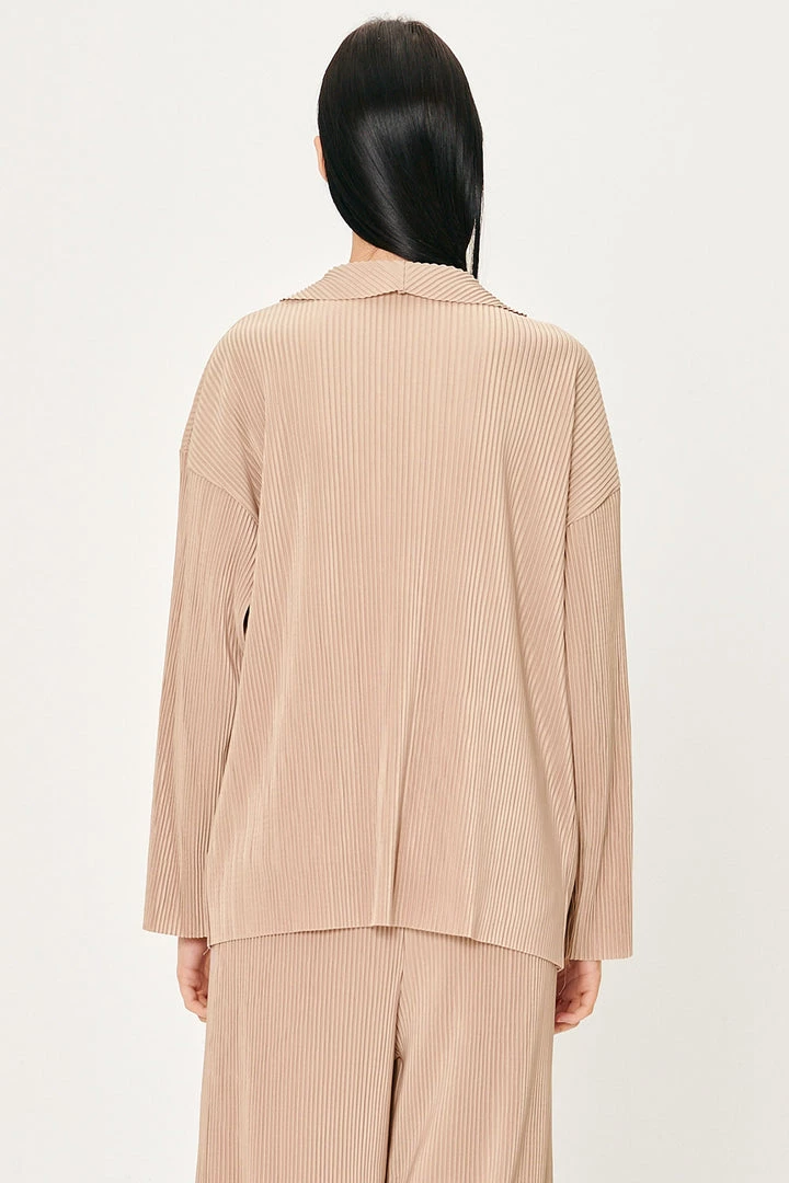 STORETS WHAT'S NEW Bella Plisse Shirt And Pants Set