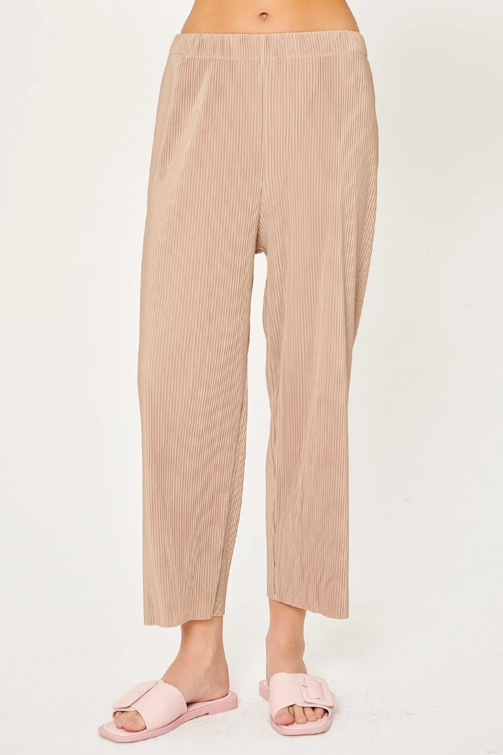 STORETS WHAT'S NEW Bella Plisse Shirt And Pants Set