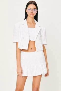 STORETS Emily Tweed Cropped Jacket WHAT'S NEW