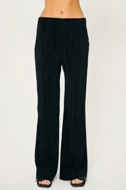 STORETS Maria Flared Leg Plisse Pants WHAT'S NEW