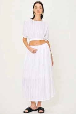 STORETS Angela Embroidery Cotton Top CLOTHING