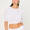 STORETS Angela Embroidery Cotton Top CLOTHING