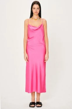 STORETS Sophia Satin Slip Dress