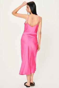 STORETS Sophia Satin Slip Dress