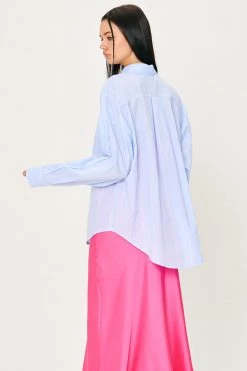 STORETS Luz Stripe Boyfriend Shirt CLOTHING