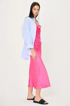 STORETS Luz Stripe Boyfriend Shirt CLOTHING