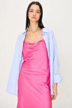 STORETS Luz Stripe Boyfriend Shirt CLOTHING