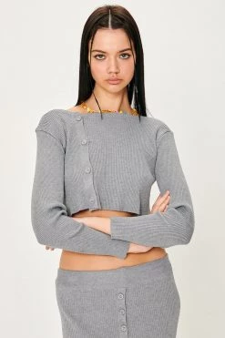 STORETS WHAT'S NEW Arden Knitted Top And Skirt Set