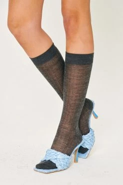 STORETS Liz Woven Raffia Sandals