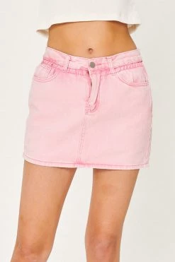 STORETS Maya Faded Denim Skort