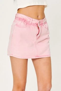 STORETS Maya Faded Denim Skort