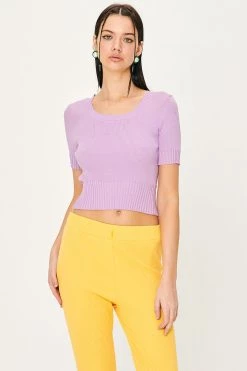 STORETS Millie Round Neck Knitted Top