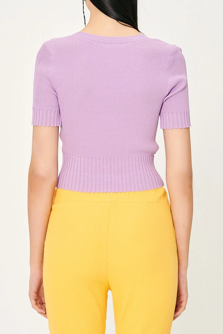 STORETS Millie Round Neck Knitted Top