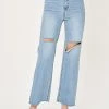 STORETS Valda Front Cutout Jeans CLOTHING