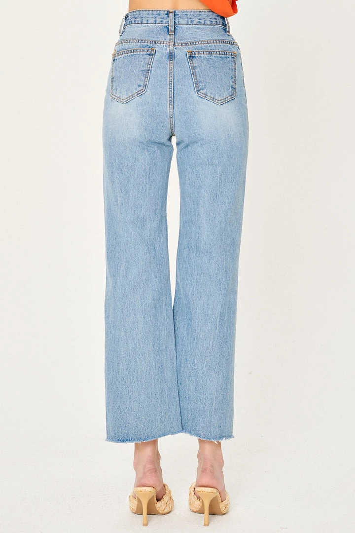 STORETS Valda Front Cutout Jeans CLOTHING