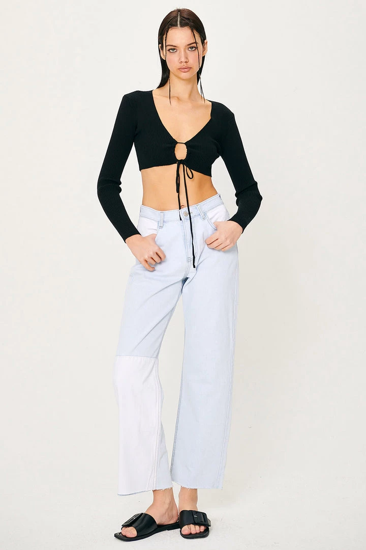 STORETS WHAT'S NEW Mae Patched Jeans