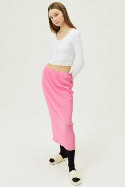 STORETS Rally Plisse Midi Skirt