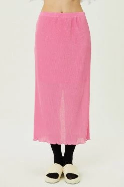 STORETS Rally Plisse Midi Skirt