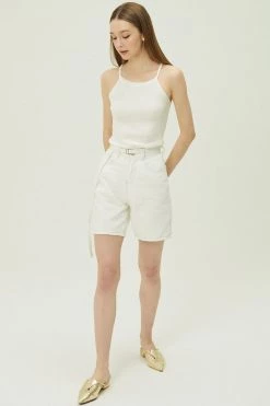 STORETS Lindy Belted Bermuda Shorts WHAT'S NEW