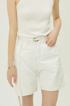 STORETS Lindy Belted Bermuda Shorts WHAT'S NEW