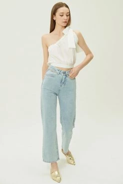 STORETS Alyssa Waist Cutout Jeans WHAT'S NEW