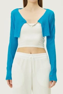 STORETS WHAT'S NEW Luna Chain Shrug Cardi