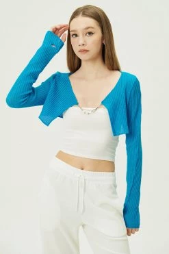 STORETS WHAT'S NEW Luna Chain Shrug Cardi