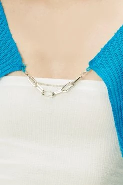 STORETS WHAT'S NEW Luna Chain Shrug Cardi