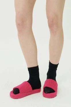 STORETS Linden Towelling Platform Slipper BEST-SELLERS