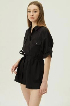 STORETS Jenna Safari Belted Jumpsuit WHAT'S NEW