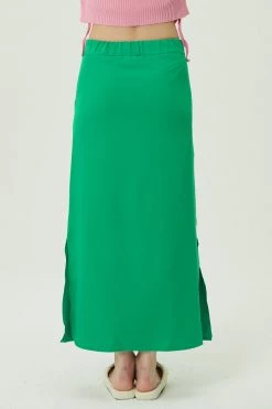 STORETS WHAT'S NEW Grace Slit Midi Skirt