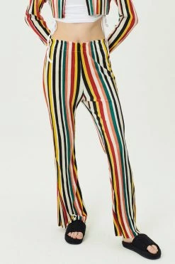 STORETS Nadua Striped Plisse Pants CLOTHING