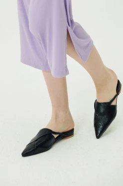 STORETS Hylan Patent Loafer Mule