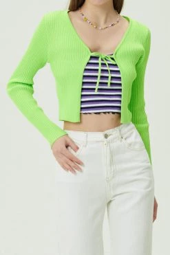 STORETS Elena Tie Front Cardigan WHAT'S NEW