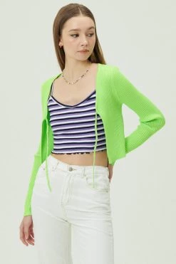 STORETS Elena Tie Front Cardigan WHAT'S NEW